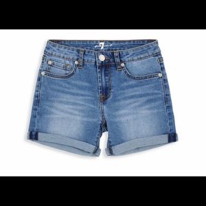 7 for all mankind GIRLS  jean shorts